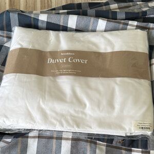Brooklinen Classic White Duvet Cover